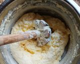 A picture of step 2 of White Butter/Makhan Mishri.