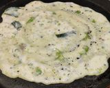A picture of step 4 of Adai dosa.