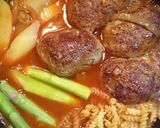 Foto langkah ke 7 dari resep Simple japanese humberg.