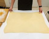 Vajas leveles tészta (tojásmentes) recept fázis 11 fotója