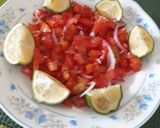 A picture of step 3 of Kachumbari.