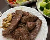 煎牛排配Costco酪梨沙拉的食譜步驟5照片