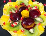 ક્રીમી ફ્રૂટ ટાર્ટ(ફરાળી)(creamy fruit tart recipe in Gujarati) રેસીપી સ્ટેપ5ફોટો