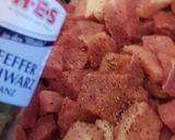 Pas rețetă ȚELINĂ CU CARNE DE PORC ȘI CIUPERCI, DREASĂ CU OU Ș LĂMÂIE! 2 fotografie