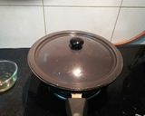A picture of step 3 of Schezwan sauce.