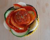 Foto del passaggio 4 della ricetta Ratatouille in fiore