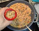 Foto del paso 9 de la receta: Pimientos rellenos al horno con arroz