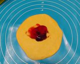 Foto langkah ke 7 dari resep Bakpao Labu Kuning (3 Isian).