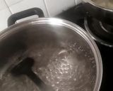 A picture of step 2 of Chatpati Kachi Keri Chuski.