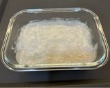 Hình bước làm 3 của món Warabi Mochi bằng Bột Sắn Dây