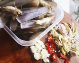 Hình bước làm 1 của món Ốc móng tay xào sả ớt (dễ và nhanh lắm)