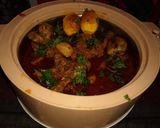 A picture of step 10 of Chicken dakbunglow.