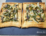 Foto del paso 7 de la receta: Hojaldres de espárragos, cebolla y anchoas