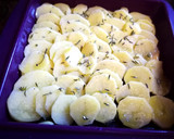 Foto del paso 2 de la receta: Trucha sobre cama de hortalizas al horno