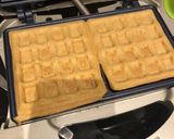 A picture of step 4 of Gluten-Free, Sugar-Free Waffles.