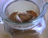 A picture of step 1 of Watermelon basil iced tea.