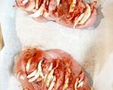 Φωτογραφία βήματος 1 της συνταγής Easy bacon Hasselback chicken (φιλέτο κοτόπουλο γεμιστό)
