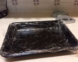 A picture of step 1 of Wendy's chocolate marshmallow fudge.