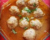 Kofta curry meatballs recipe step 11 photo