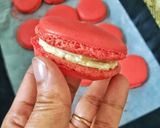 A picture of step 29 of Christmas French Macarons with Lemon Buttercream Frosting.