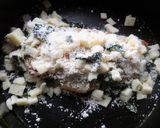 Foto del paso 3 de la receta: Pescado relleno de 3 quesos y espinacas