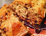 Une image de l'étape 5 de Cake choco banane et noix.