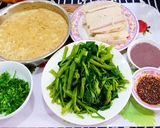 Hình bước làm 3 của món Canh bún