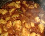 A picture of step 2 of Spinach potato (Aloo Palak).