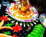 A picture of step 7 of Bharwa Karela in Gravy.