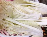 Hình bước làm 1 của món Kim chi cải thảo