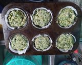 Foto del paso 5 de la receta: Muffins de espinaca y harina integral