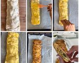 Foto del passaggio 5 della ricetta Sfoglia intrecciata ai carciofi