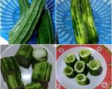 รูปขั้นตอนการทำที่ 1 ของ แกงจืดบวบยัดไส้ไก่สับ