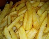 A picture of step 6 of Turmeric fries🍟.