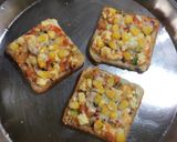 A picture of step 6 of Paneer Chilli Toast.