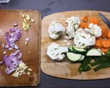 Nyári gyors zöldséges ebéd recept fázis 1 fotója