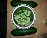 A picture of step 2 of Cucumber ki sabji.