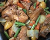 Foto langkah ke 3 dari resep Ayam kentang oven.
