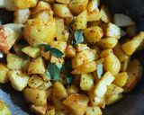आलू टमाटर की सब्जी (aloo tamatar ki sabzi recipe in Hindi) रेसिपी चरण 5 फोटो