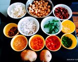 A picture of step 1 of Delicious healthy yummy one pot veggies meal.