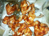 Ayam Panggang saus BBQ madu