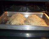 Foto del paso 13 de la receta Berenjenas gratinadas rellenas de champiñones, jamón y bechamel