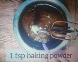 A picture of step 11 of Eggless chocolate cake no oven.