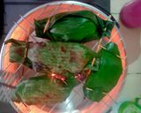 Foto langkah ke 8 dari resep Nasi Bakar Ayam Suwir Kemangi.