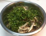 Foto del paso 3 de la receta: Quesadillas de champiñón, chipotle, cilantro y maní