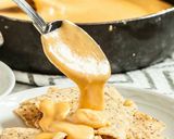 A picture of step 2 of Homemade Nacho Queso Cheese Dip.