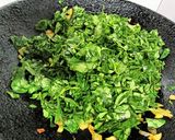 A picture of step 6 of Fenugreek leaves Sabji (Methi leaves Sabji).
