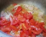 A picture of step 2 of Mutton biryani.
