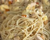 Foto langkah ke 7 dari resep Spaghetti olio aglio simple.