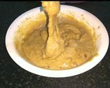 A picture of step 2 of Eggless Dates Wheat Muffins.